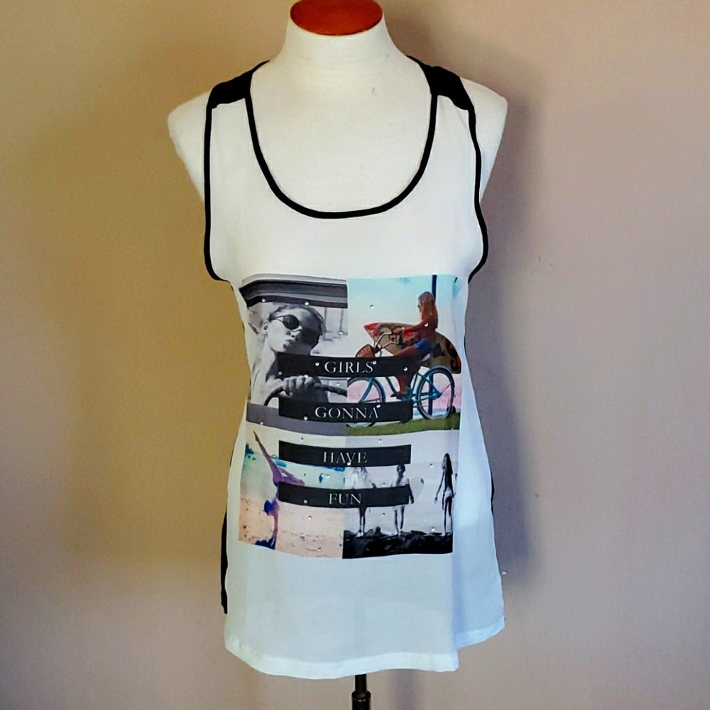 Kazo Girls Gonna Have Fun tanktop size small